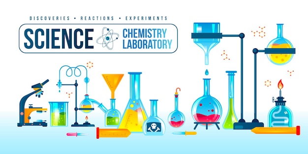 laboratory equipment banner