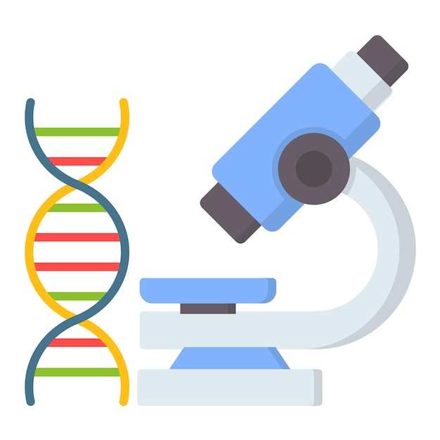 Vector laboratory flat illustration