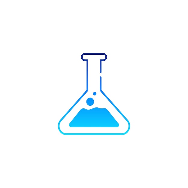 Laboratory glass icon