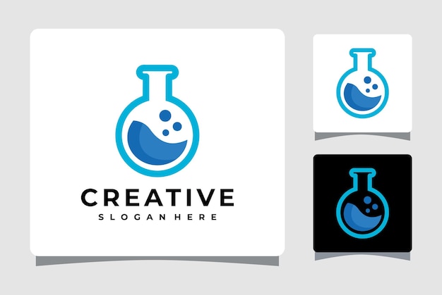 Laboratory Logo Template Design Inspiration