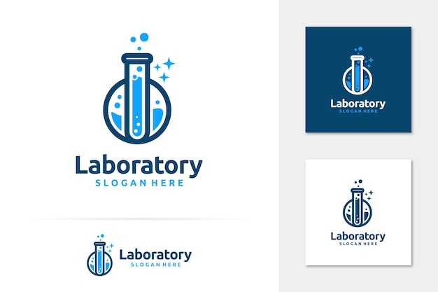 実験室のロゴのベクトル