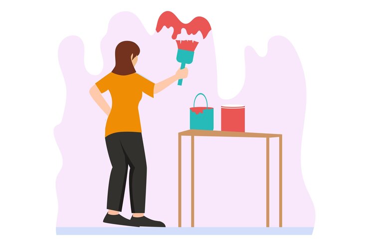 Vector labour day flat design illustration