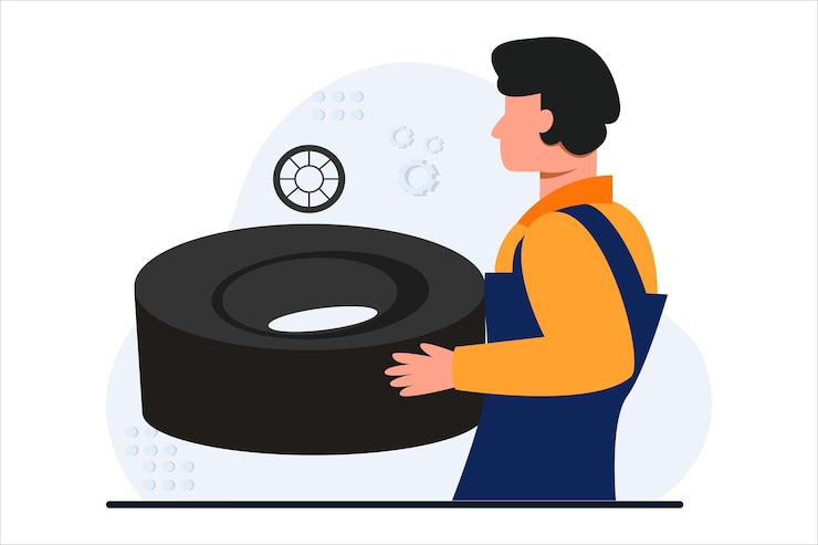 Vector labour day flat design