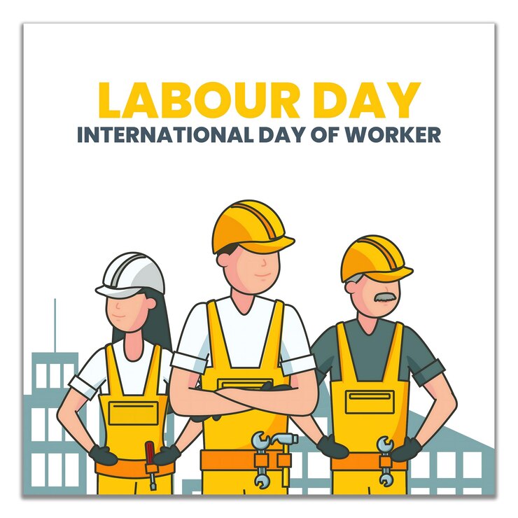 Vector labour day international day of worker