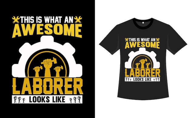 labour day t shirt design vector