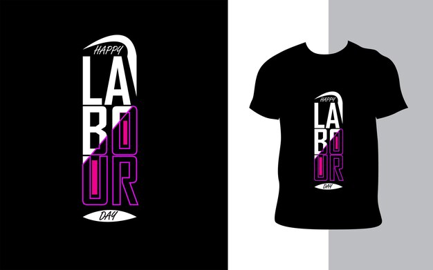 Labour Day TShirt Design Typography trendy tshirt design