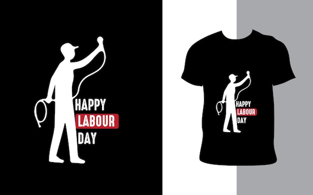 Labour Day TShirt Design Typography trendy tshirt design