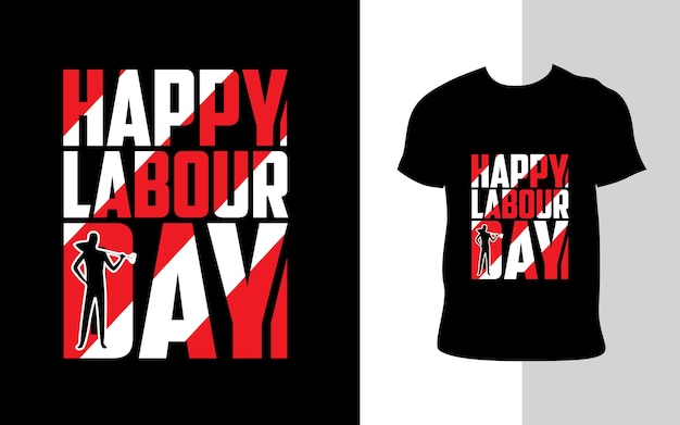 노동절 티셔츠 디자인 타이포그래피 트렌디한 티셔츠 디자인