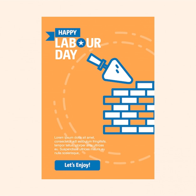 Labour day usa background