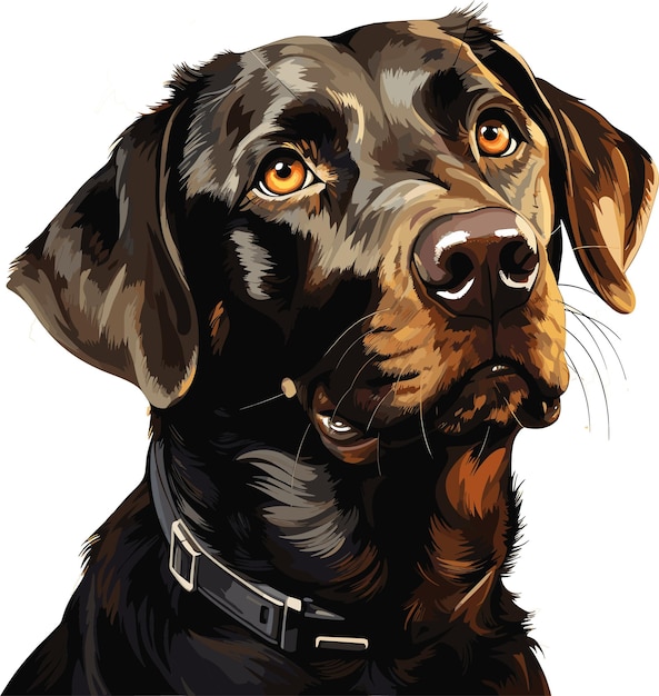 Labrador Retriever illustration