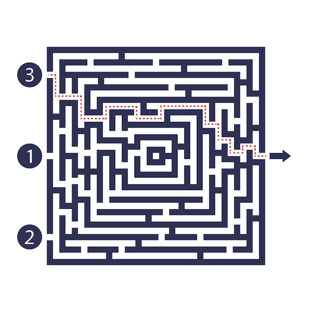 迷宮ゲーム ベクトル図