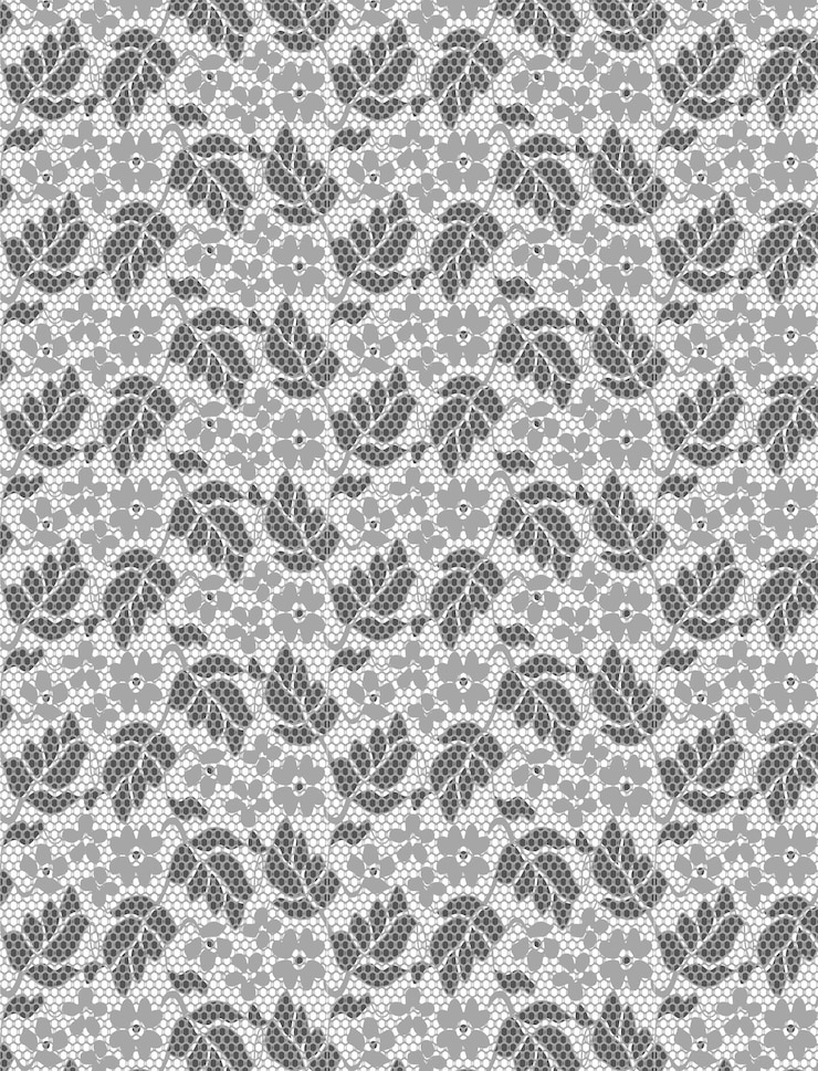 Vector lace seamless pattern