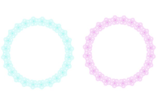 背景やアクセントのためのグラフィック素材