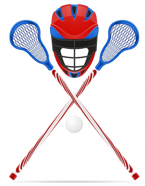 Lacrosse equipment.