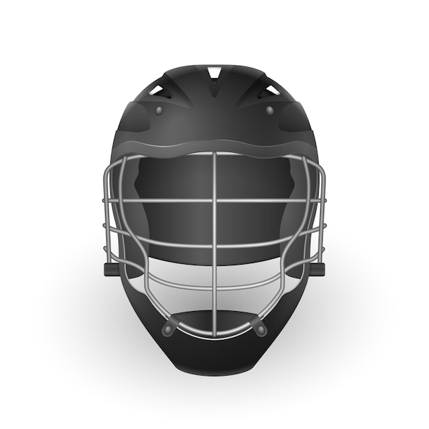 Vector lacrosse helmet