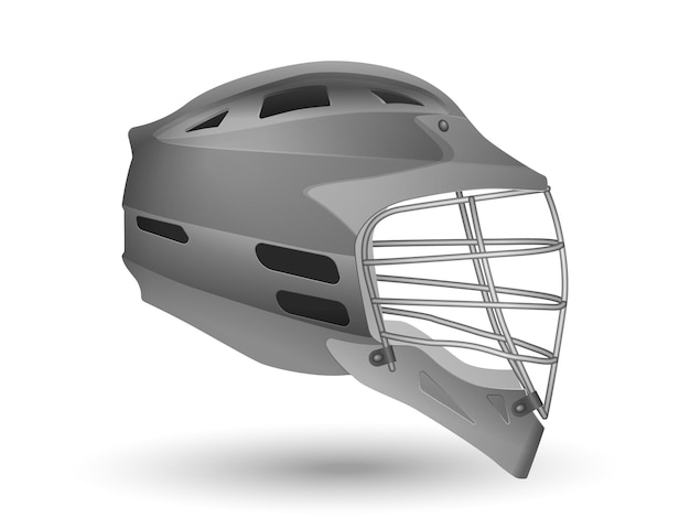 Vector lacrosse helmet