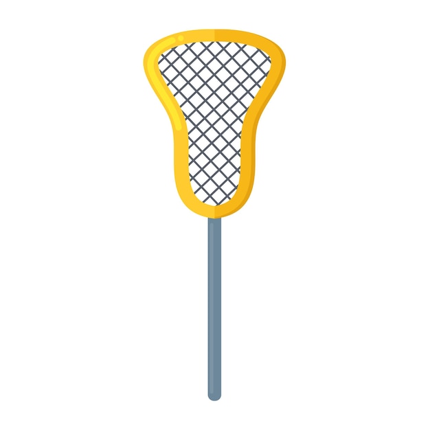 Lacrosse raket pictogram clipart geïsoleerde vectorillustratie