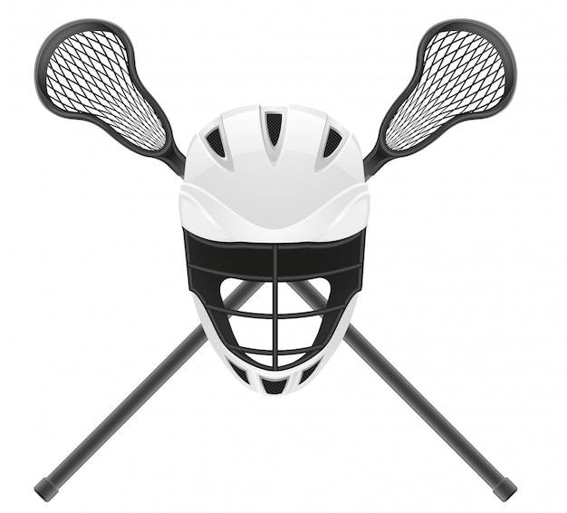 Lacrosse-uitrusting.