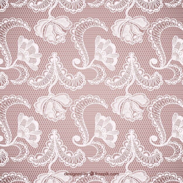 Vector lacy pattern