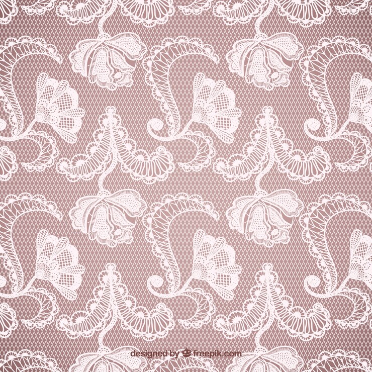 Vector lacy pattern