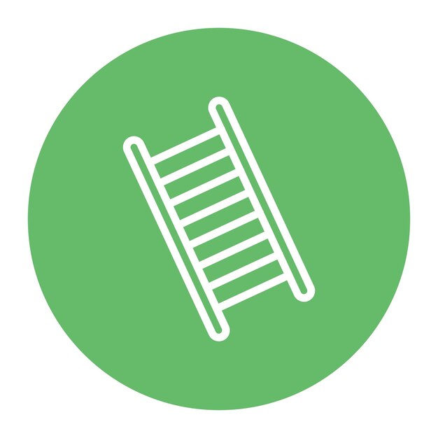 Ladder icon vector image can be used for achievements