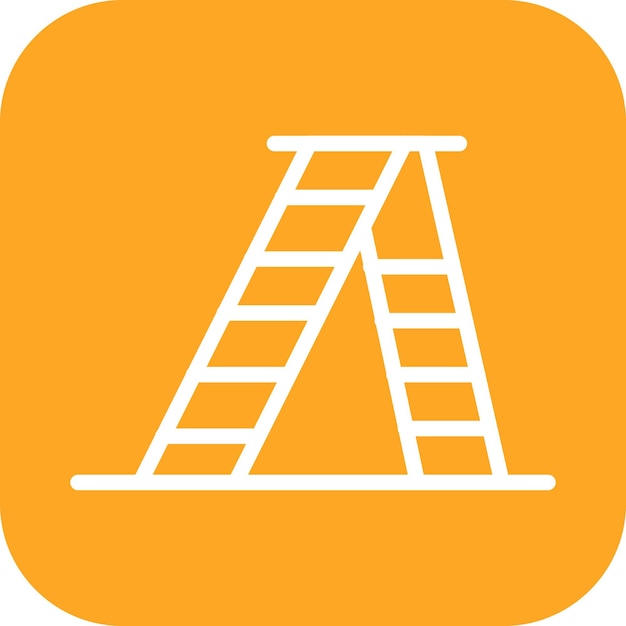 Vector ladder icon vector image can be used for warehouse