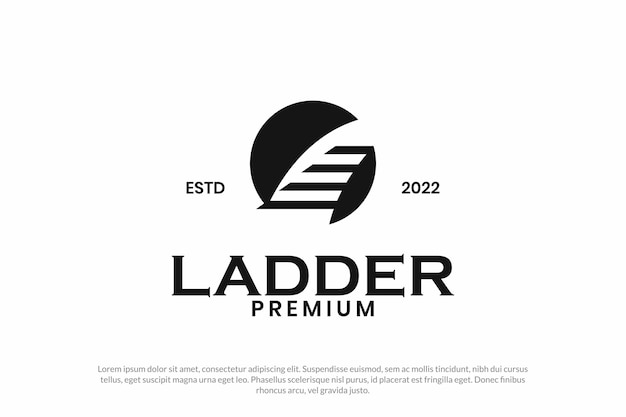 Ladder trap logo ontwerp