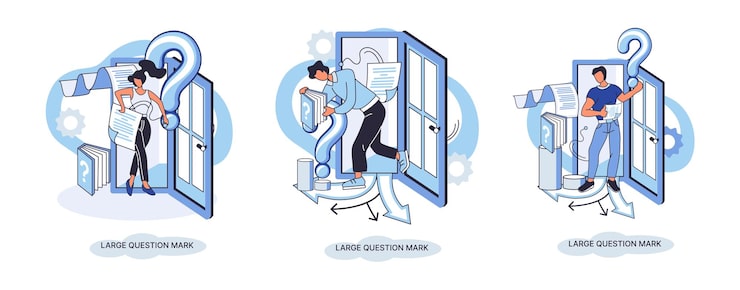 Вектор метафора вопросительного знака лестницы концепция проблемы и решения вопросительный знак задавайте вопросы и получайте ответы центр онлайн-поддержки решение сложных вопросов, зачем подписываться на форум часто задаваемые вопросы часто задаваемые вопросы помощь
