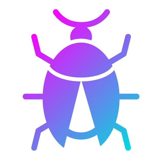レディバード ベクトル アイコン デザイン イラスト