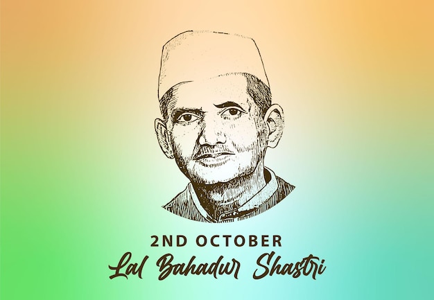 Vector lal bahadur shastri birthday 2 october