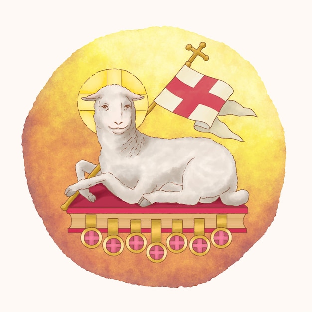 L'agnello di dio che toglie il peccato del mondo intero agnus dei