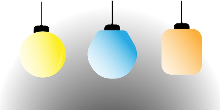 Vector lamp background lantern pattern design