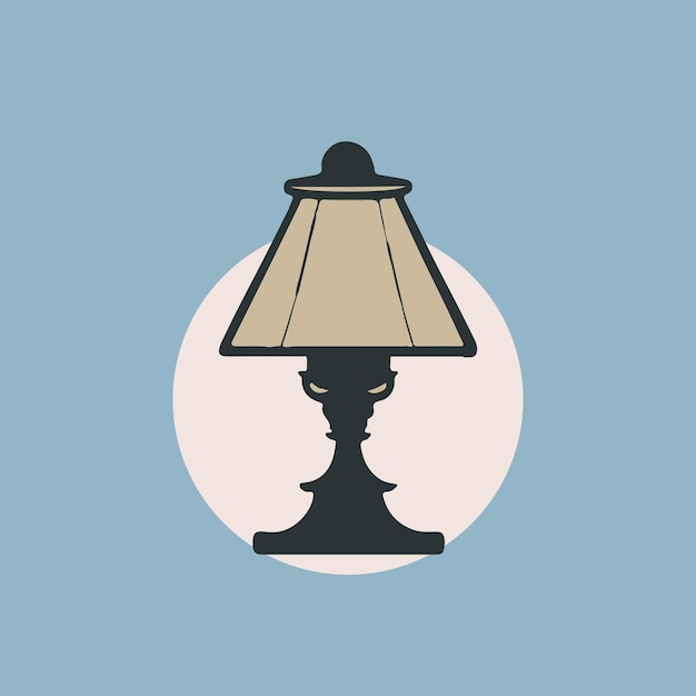 Vector lamp vector illustration