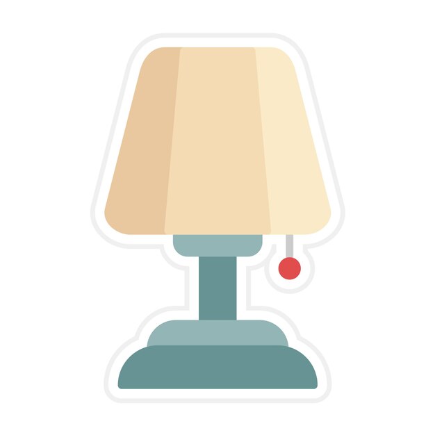 Lamps vector icon can be used for coffee shop iconset