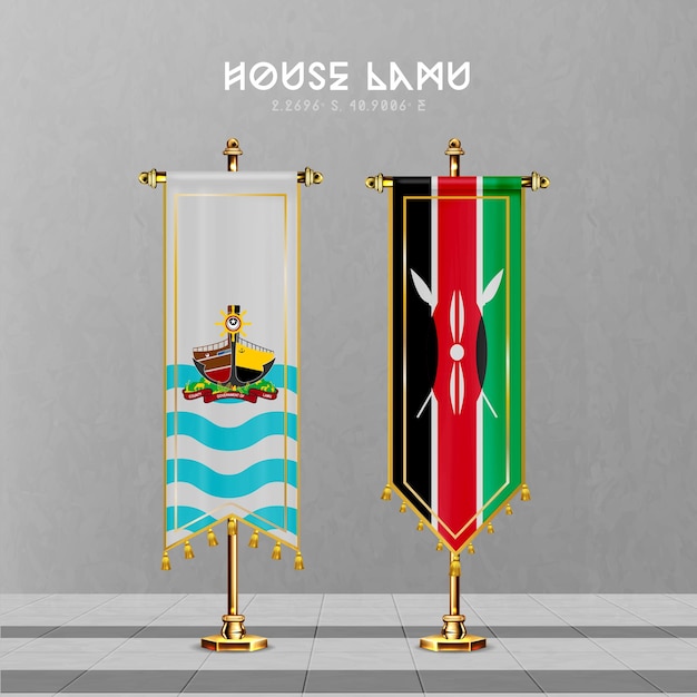 Vector lamu-vlag