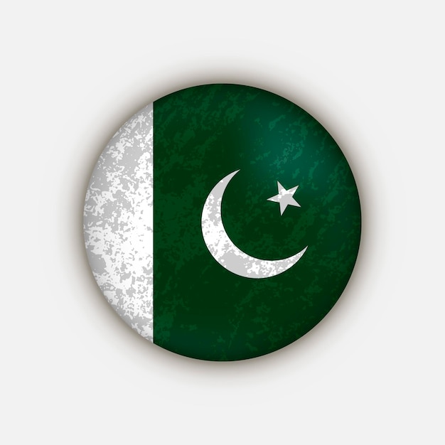 Land Pakistan Pakistan vlag Vector illustratie