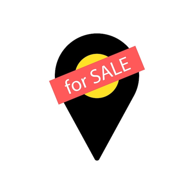 Land for sale pin icon