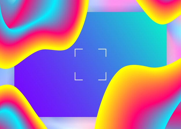 landing page. holographic 3d backdrop with modern trendy blend. vivid gradient mesh. minimal app, interface layout. landing page with liquid dynamic elements and fluid shapes.