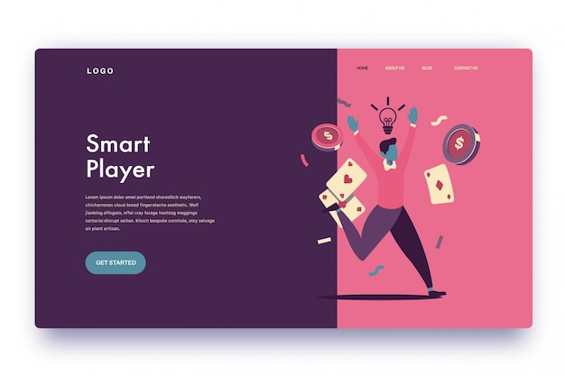 Landing Page Smart Player