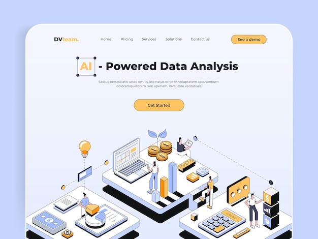 Analisi dei dati del modello di pagina di destinazione