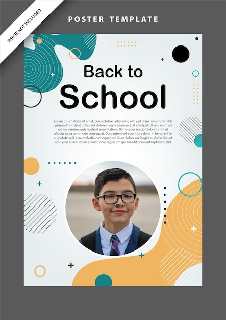 Vector landing page template website presentation digital marketing design startup event back to school set