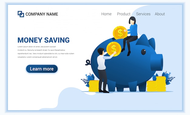 landing page template