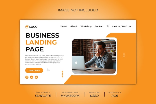 Landing Page Template