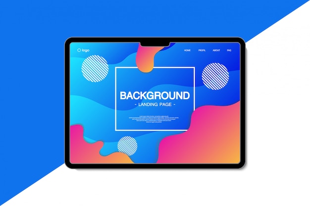 Landing Page Template