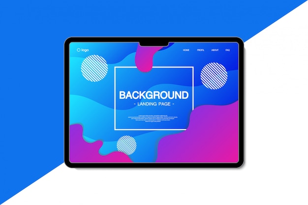 Landing Page Template