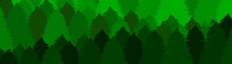 Vector landscape horizontal poster design template
