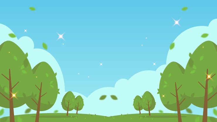 Vector 풍경 사바나 풀