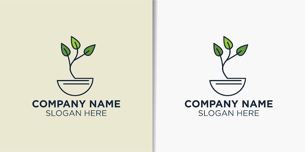 風景ビンテージ ロゴ デザインのベクトル、農業のロゴのテンプレート
