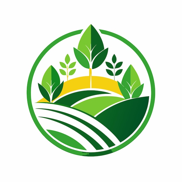 landscaping logo on white background