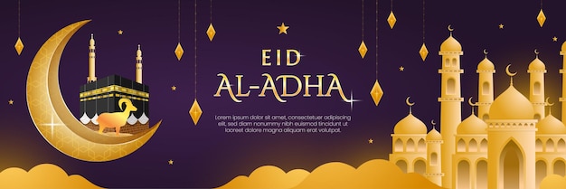 Landschap banner eid al adha